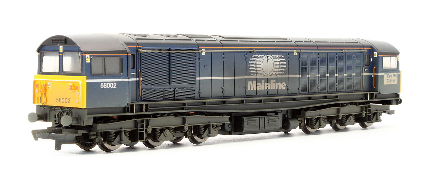 Pre-Owned R2336 Mainline Blue Class 58 Diesel Locomotive Twin Pack - Weathered