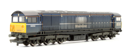 Pre-Owned R2336 Mainline Blue Class 58 Diesel Locomotive Twin Pack - Weathered