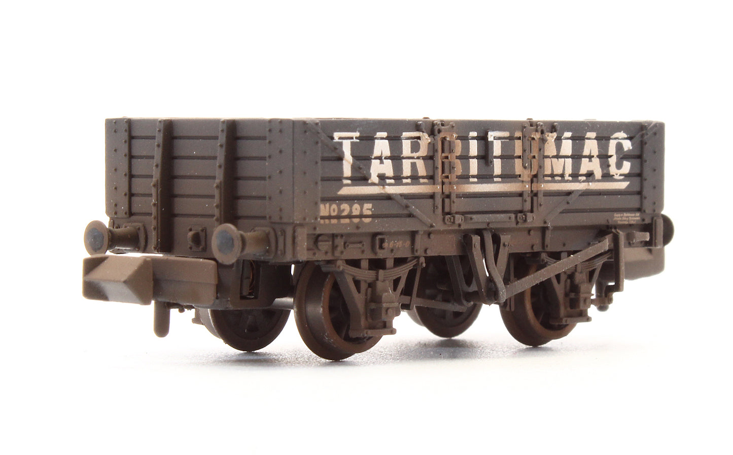 Pre-Owned 377-026B 5 Plank Wagon 'Tarbitumac' - Custom Weathered