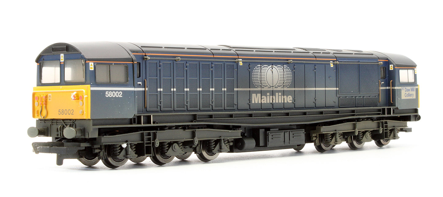 Pre-Owned R2336 Mainline Blue Class 58 Diesel Locomotive Twin Pack - Weathered