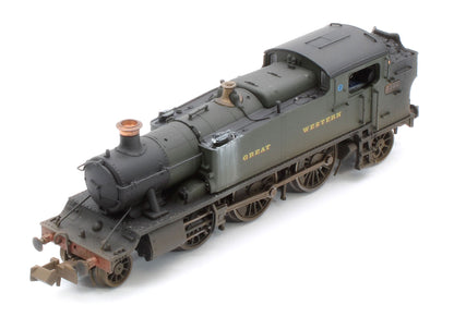 S2103-01W Bespoke Weathered Class 5101 Large Prairie Great Western GWR Green 2-6-2 Tank Locomotive No.5164