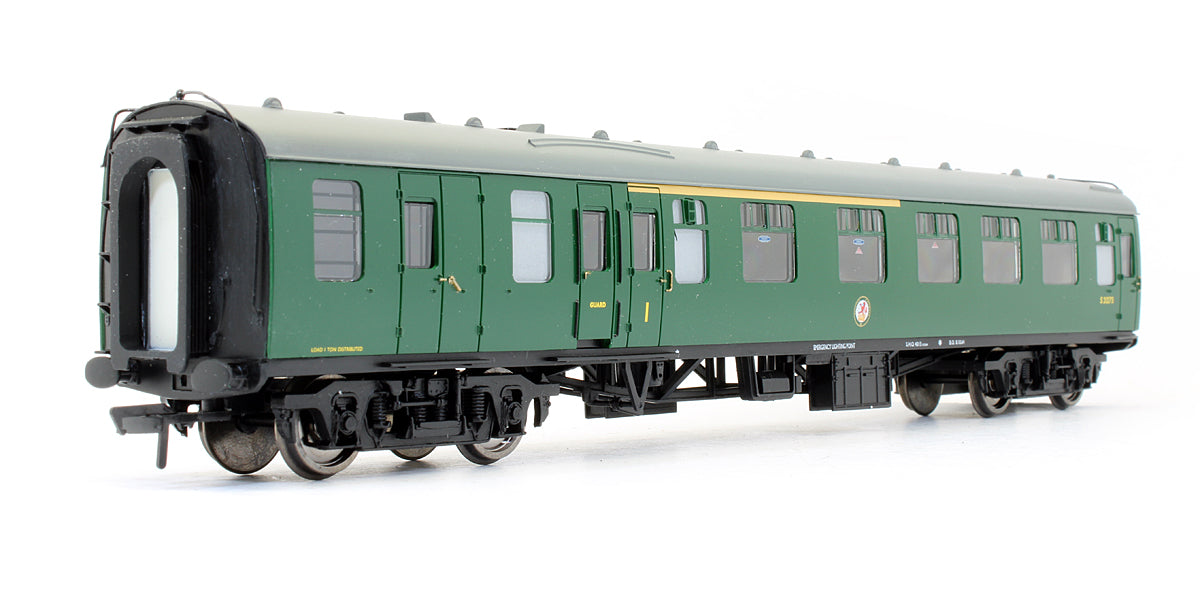 Pre-Owned BR MK1 BCK Brake Composite Corridor Coach (SR) Green 'S21275'
