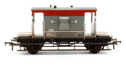 Pre-Owned 37-535B 20T Brake Van Railfreight Red & Grey 'B954561' - Custom Weathered