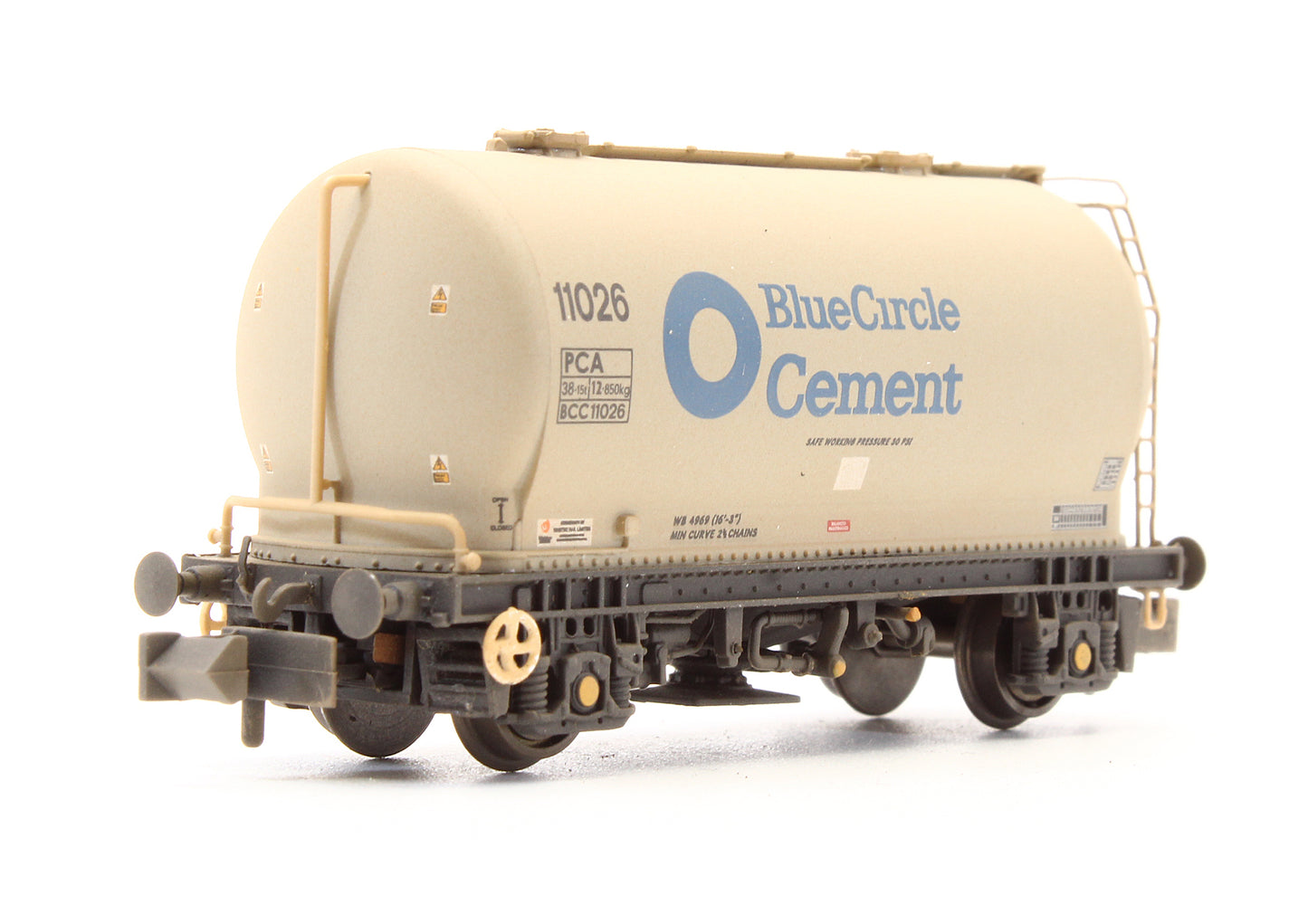Pre-Owned 377-925A PCA Wagon Metalair Blue Circle Cement - Weathered
