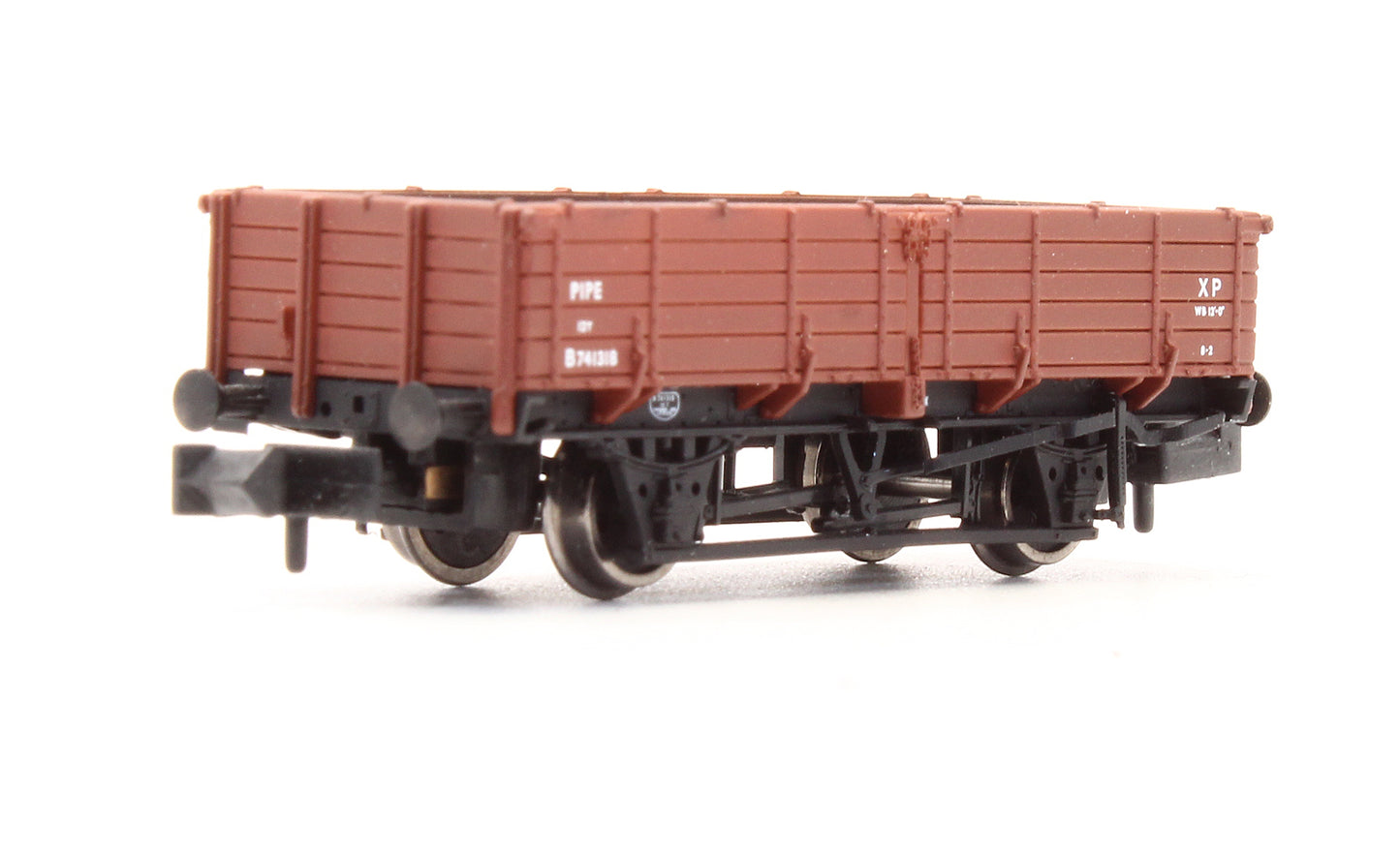Pre-Owned 377-776 12 Ton Pipe Wagon BR Bauxite - Early B741318