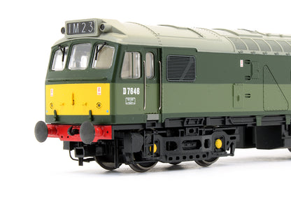 Pre-Owned Class 25/3 'D7646' BR Two Tone Green Diesel Locomotive