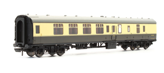 Pre-Owned RailRoad BR Chocolate & Cream MK1 Brake 2nd Class Coach 'W34888'