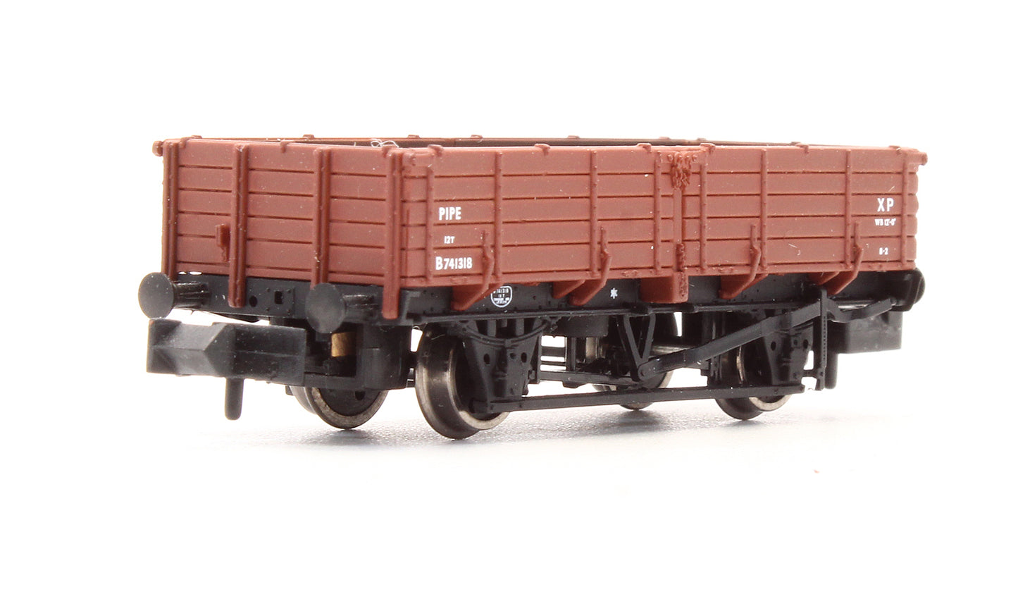 Pre-Owned 377-776 12 Ton Pipe Wagon BR Bauxite - Early B741318