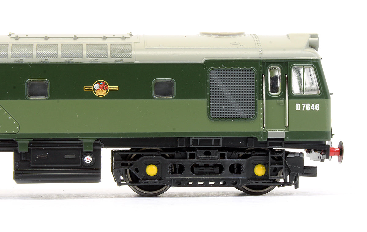 Pre-Owned Class 25/3 'D7646' BR Two Tone Green Diesel Locomotive