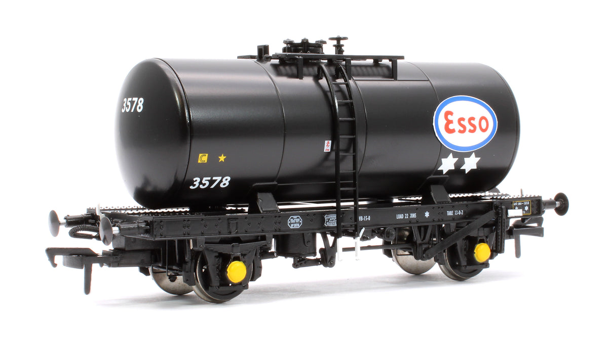 Pre-Owned 35t ‘B Tank’ ESSO Black (Logo Only) No.3555/3556/3575/3578 4-Pack