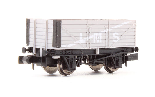 Pre-Owned 2F-071-050 LMS 7 Plank Wagon No.302085