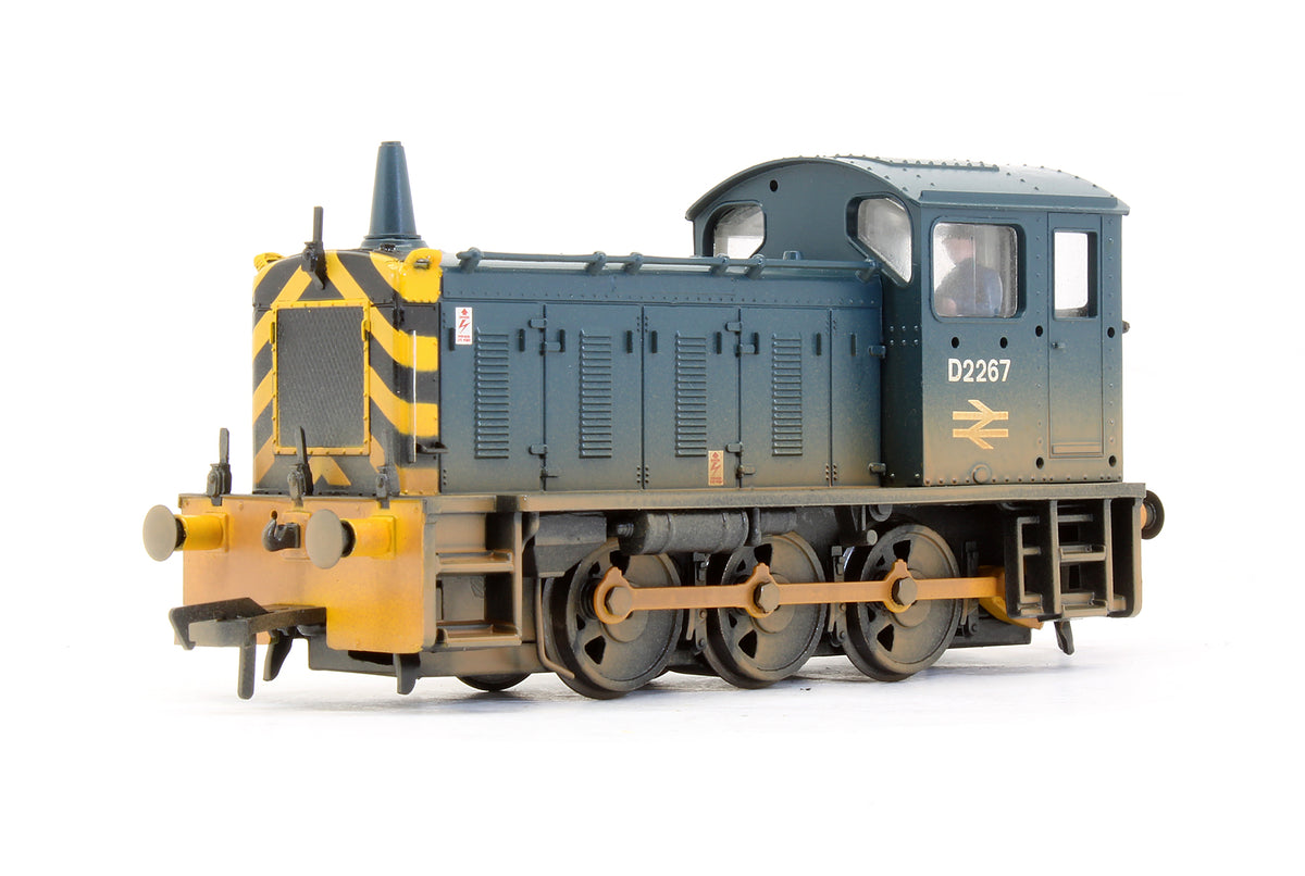 Pre-Owned Class 04 'D2267' BR Blue Diesel Shunter Locomotive - Weathered