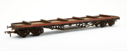 Pre-Owned 38-151B BDA Bogie Bolster Wagon Railfreight '950791' - Custom Weathered