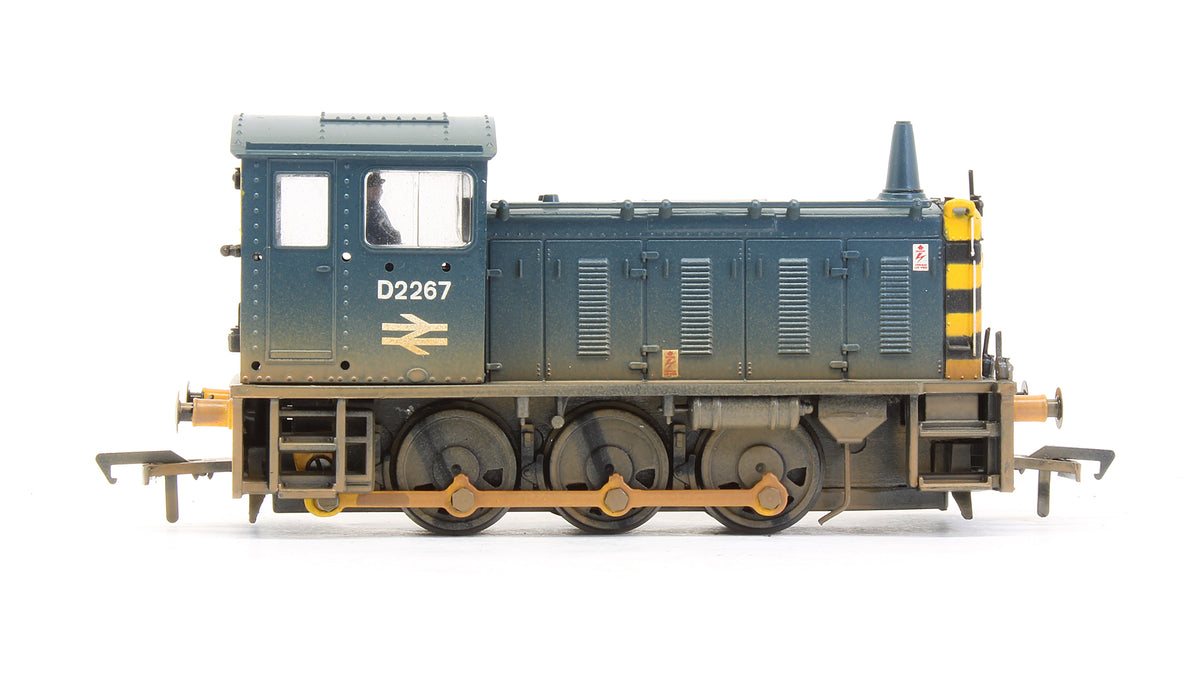 Pre-Owned Class 04 'D2267' BR Blue Diesel Shunter Locomotive - Weathered