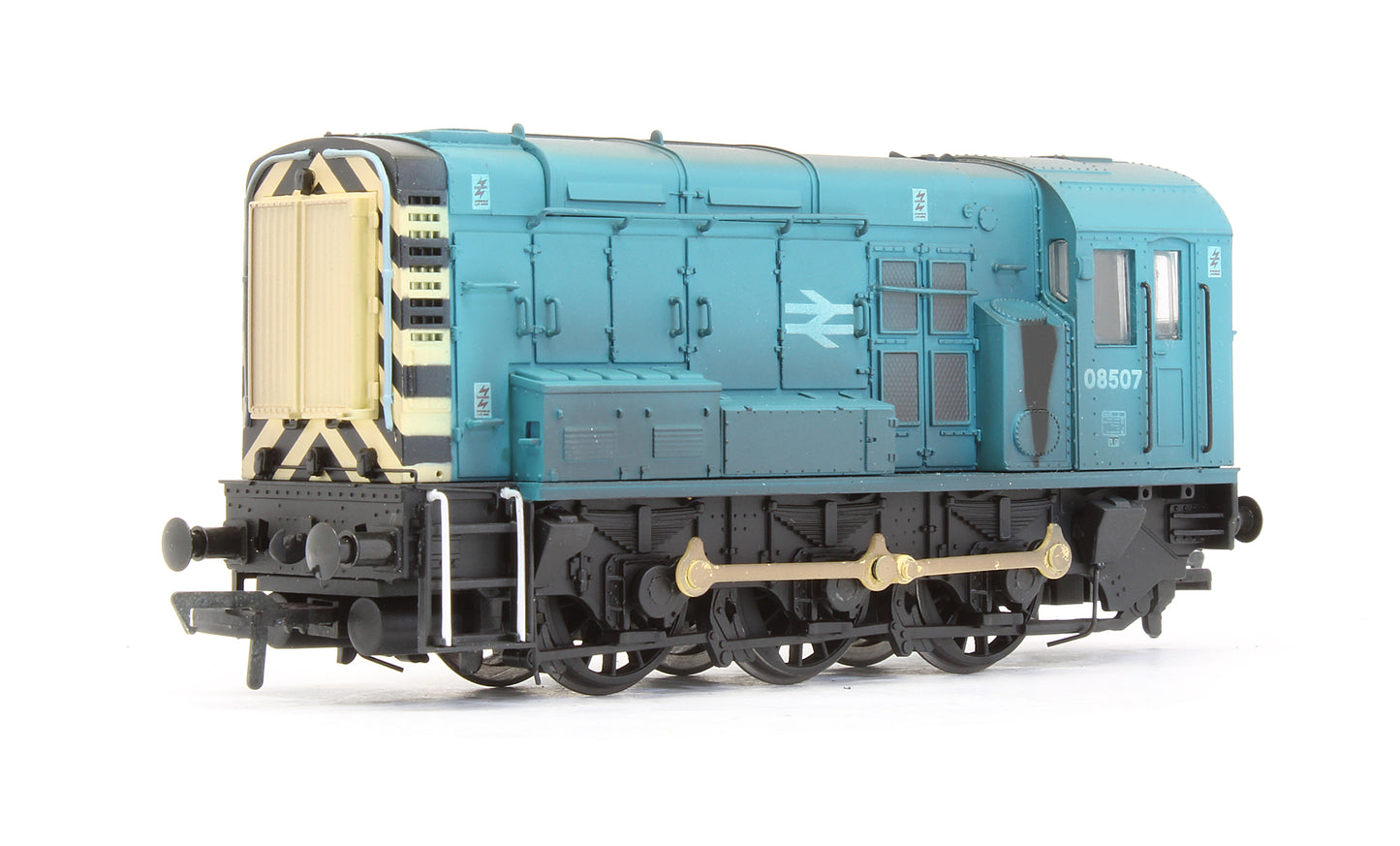 Pre-Owned Class 08507 BR Blue Diesel Shunter Locomotive - Weathered - Exclusive Edition