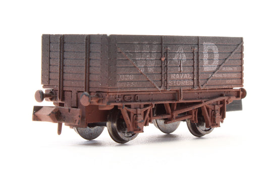 Pre-Owned 2F-071-039 WD Naval Stores 7 Plank Wagon No.336 - Weathered