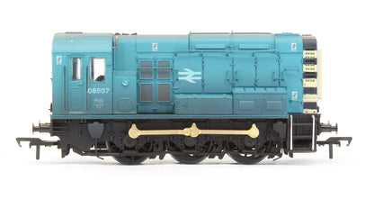 Pre-Owned Class 08507 BR Blue Diesel Shunter Locomotive - Weathered - Exclusive Edition