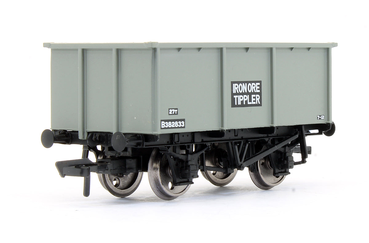 Pre-Owned 27 Ton Steel Tippler Wagon BR Grey 'Iron Ore'