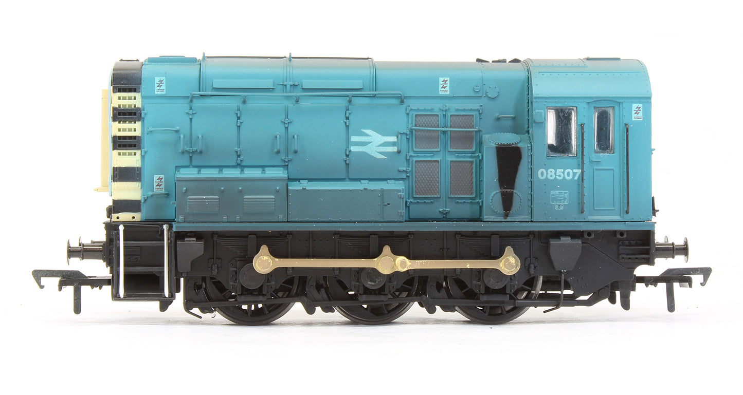 Pre-Owned Class 08507 BR Blue Diesel Shunter Locomotive - Weathered - Exclusive Edition