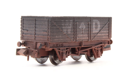 Pre-Owned 2F-071-039 WD Naval Stores 7 Plank Wagon No.336 - Weathered