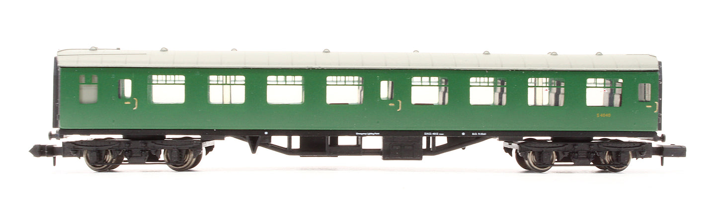 Pre-Owned 374-001 MK1 Open Second SO Coach BR Green (SR) 'S4040'