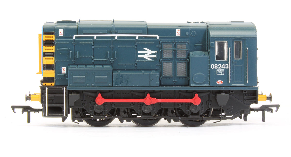 Pre-Owned 32-111 Class 08243 BR Blue Hinged Door Type Diesel Shunter Locomotive