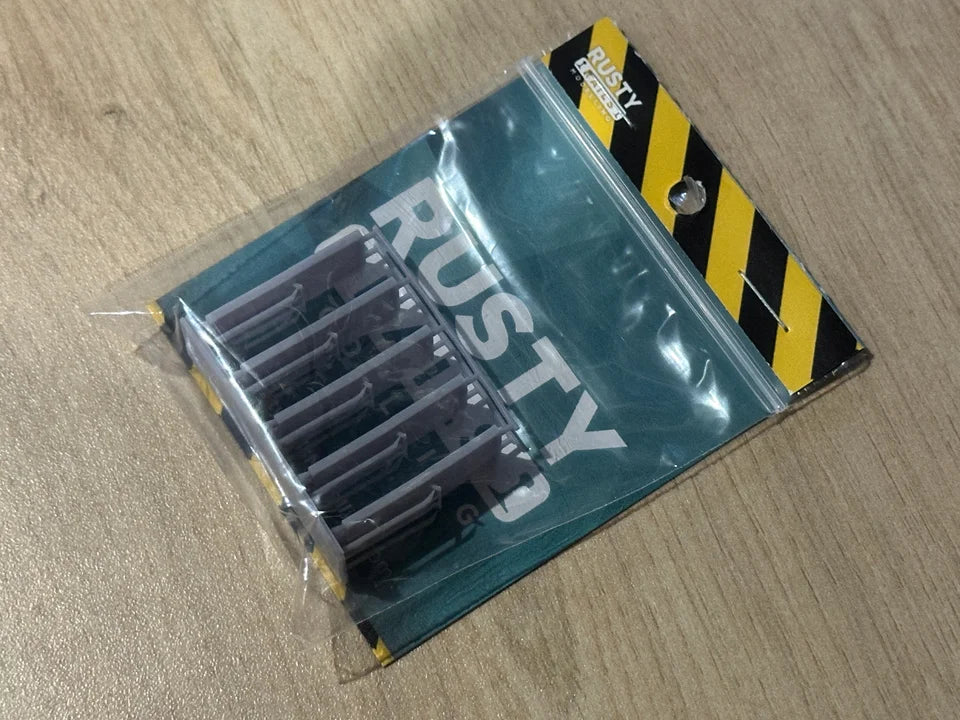 OO Gauge Fire Escape Doors (Pack of 5) - Unpainted Model Kit