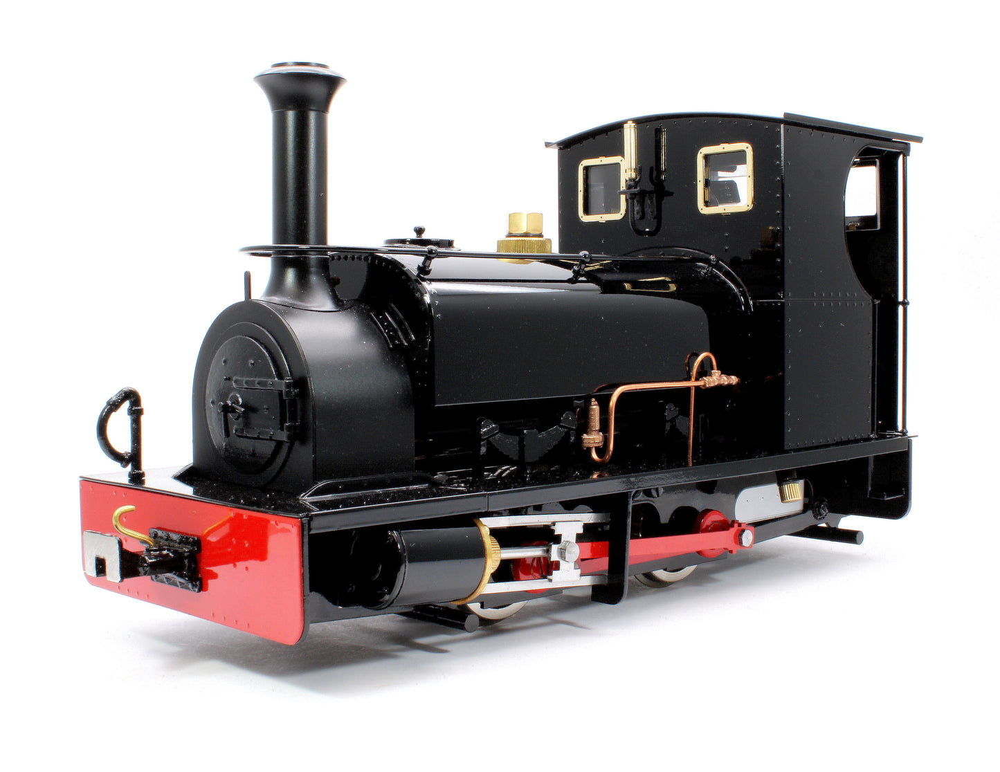 0-4-0 Hunslet Saddle Tank 'Lilla' Black (Radio Control, Insulated Wheels) Steam Locomotive