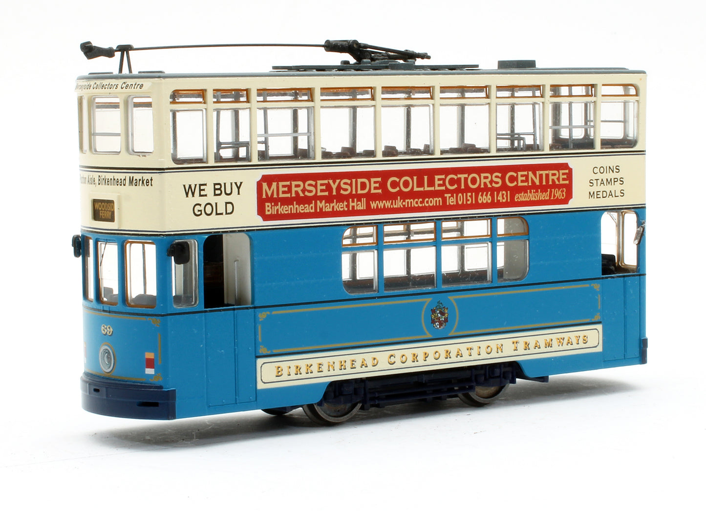 Pre-Owned CE00609 Tram Car '69' Birkenhead Corporation Tramways
