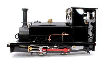 0-4-0 Hunslet Saddle Tank 'Lilla' Black (Radio Control, Insulated Wheels) Steam Locomotive