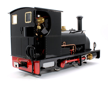 0-4-0 Hunslet Saddle Tank 'Lilla' Black (Radio Control, Insulated Wheels) Steam Locomotive