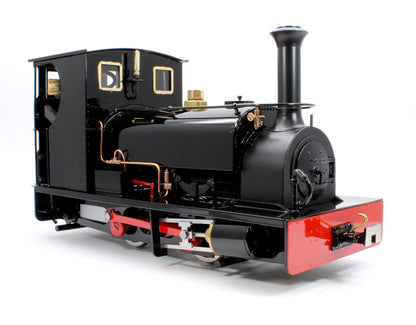 0-4-0 Hunslet Saddle Tank 'Lilla' Black (Radio Control, Insulated Wheels) Steam Locomotive