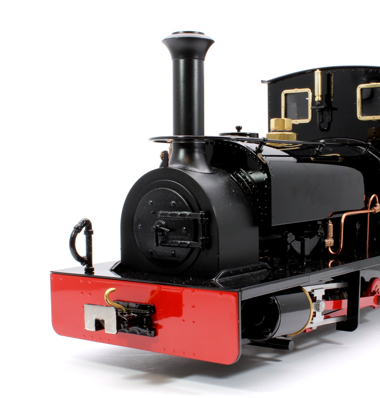 0-4-0 Hunslet Saddle Tank 'Lilla' Black (Radio Control, Insulated Wheels) Steam Locomotive