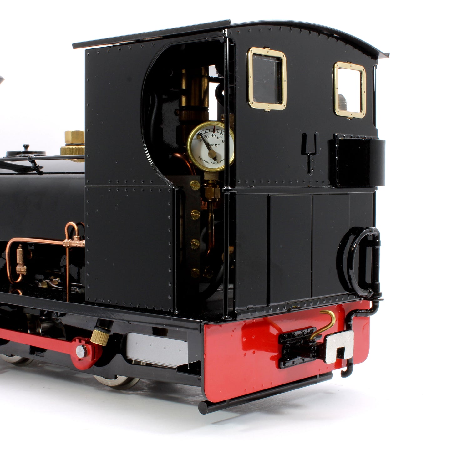 0-4-0 Hunslet Saddle Tank 'Lilla' Black (Radio Control, Insulated Wheels) Steam Locomotive