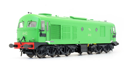 Pre-Owned CIE / Irish Rail A/001 Class CIE Green A42 Diesel Locomotive