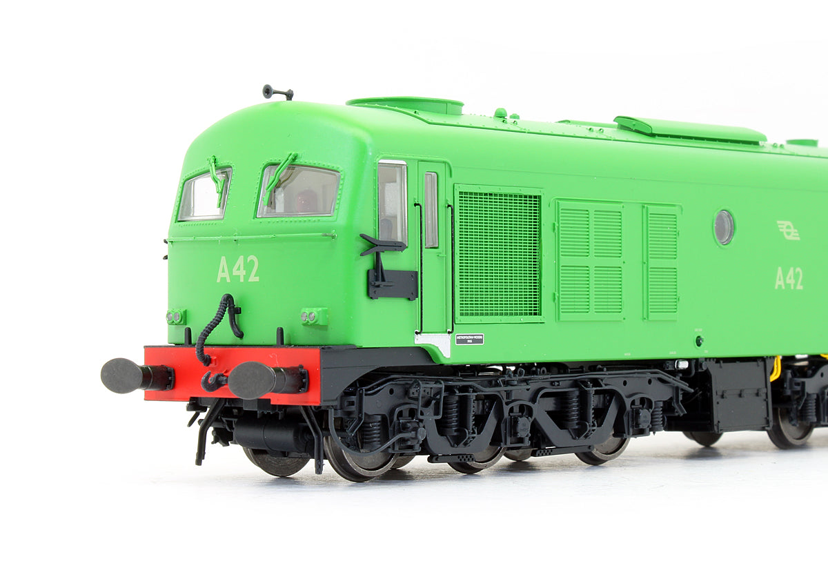 Pre-Owned CIE / Irish Rail A/001 Class CIE Green A42 Diesel Locomotive