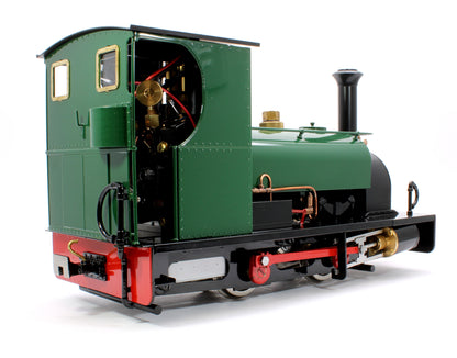 0-4-0 Hunslet Saddle Tank 'Lilla' Mid Brunswick Green (Radio Control, Insulated Wheels) Steam Locomotive