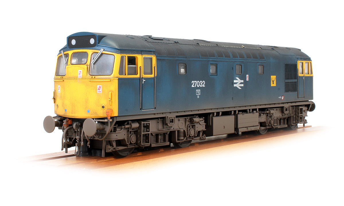 Pre-Owned BR Blue Class 27032 (Highland Stags) Diesel Locomotive - Weathered