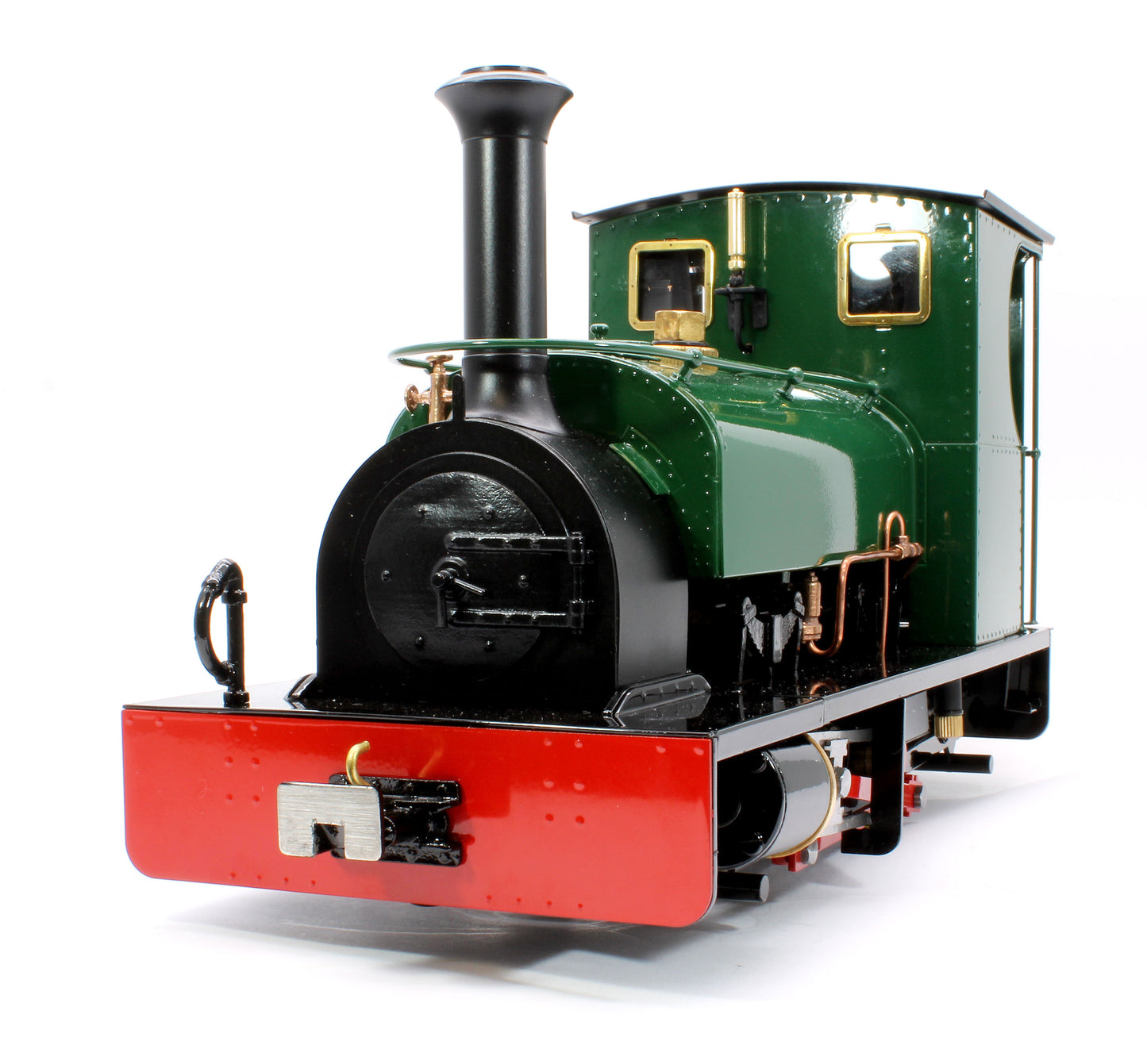 0-4-0 Hunslet Saddle Tank 'Lilla' Mid Brunswick Green (Radio Control, Insulated Wheels) Steam Locomotive