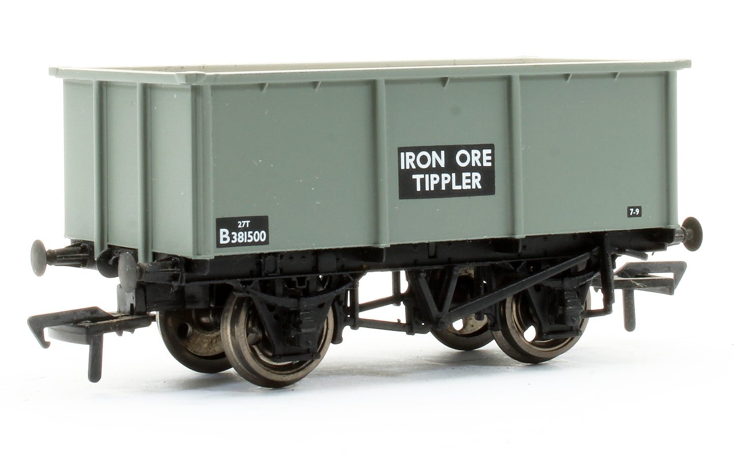 Pre-Owned 37-275 27T Steel Tippler Wagon Iron Ore BR Grey 'B381500'