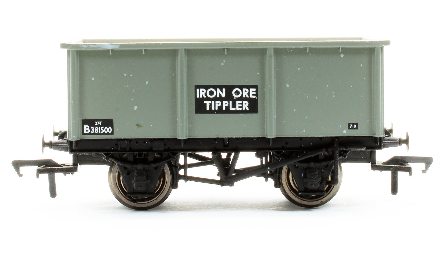 Pre-Owned 37-275 27T Steel Tippler Wagon Iron Ore BR Grey 'B381500'