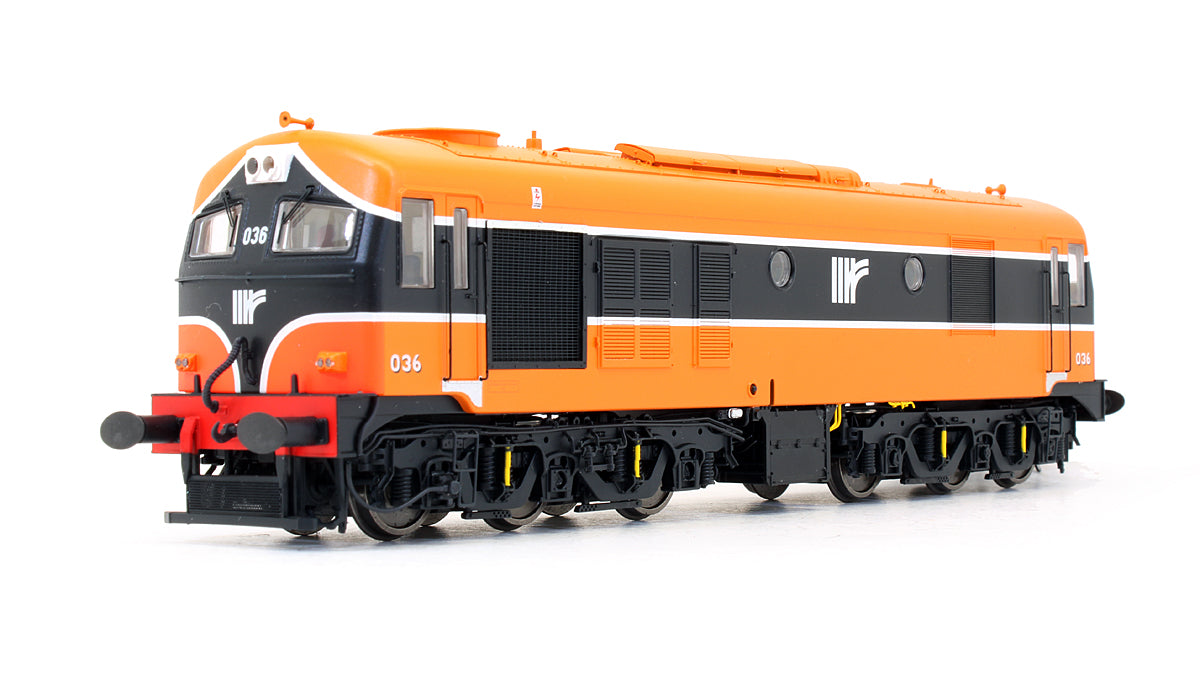 Pre-Owned CIE / Irish Rail A/001 Class Irish Rail Orange, Black & White No.036 Diesel Locomotive