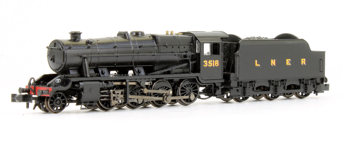 Pre-Owned 372-160 LNER O6 Class 3518 LNER Black Steam Locomotive