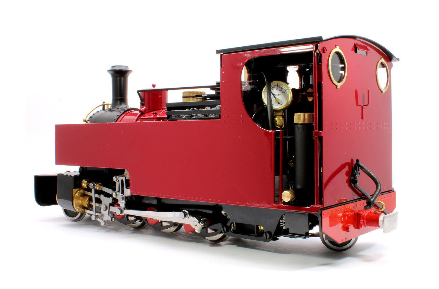 2-6-2 Side Tank Engine 'Russell' Maroon (Radio Control, Uninsulated Wheels) Steam Locomotive