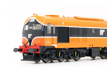 Pre-Owned CIE / Irish Rail A/001 Class Irish Rail Orange, Black & White No.036 Diesel Locomotive