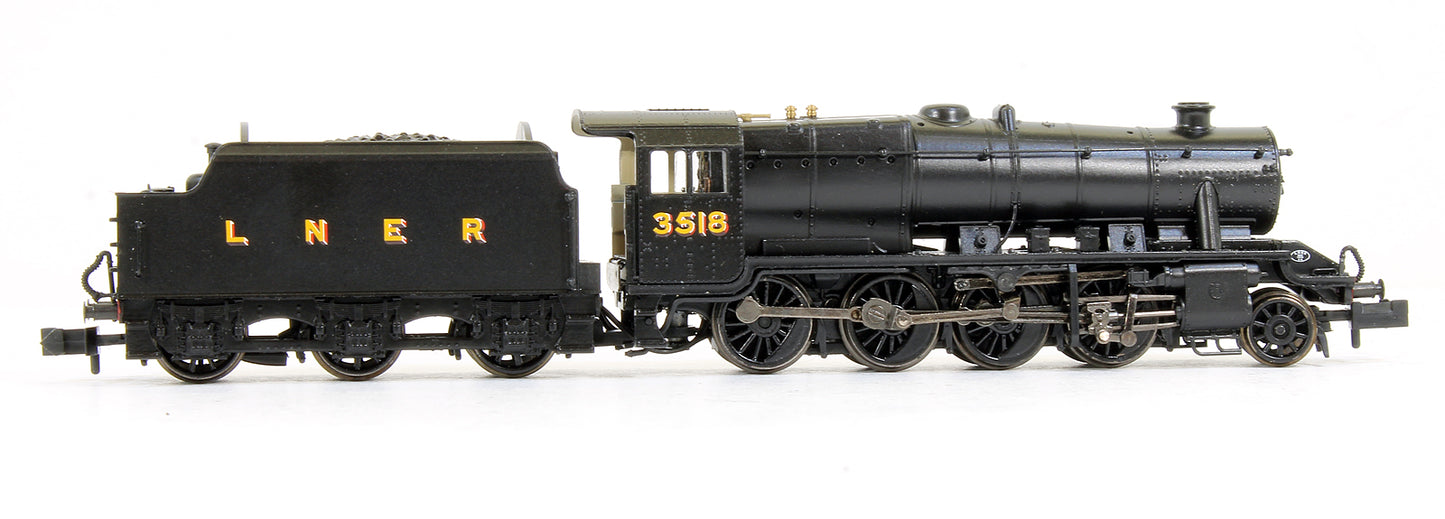 Pre-Owned 372-160 LNER O6 Class 3518 LNER Black Steam Locomotive