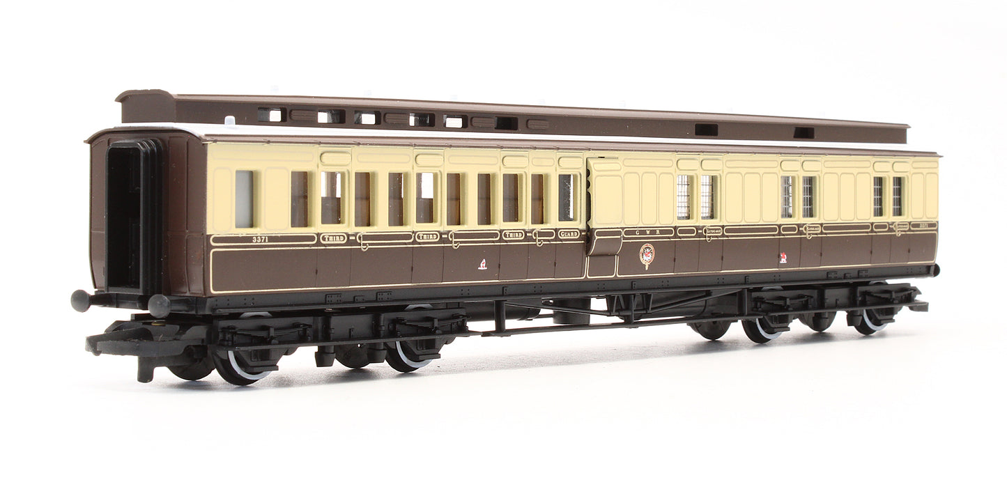 Pre-Owned R488 GWR Clerestory Brake 3rd Coach '3371'