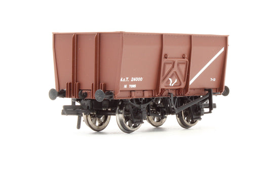 Pre-Owned 16T Slope Side Pressed Side Door Mineral Wagon Brown M.O.T. 24000