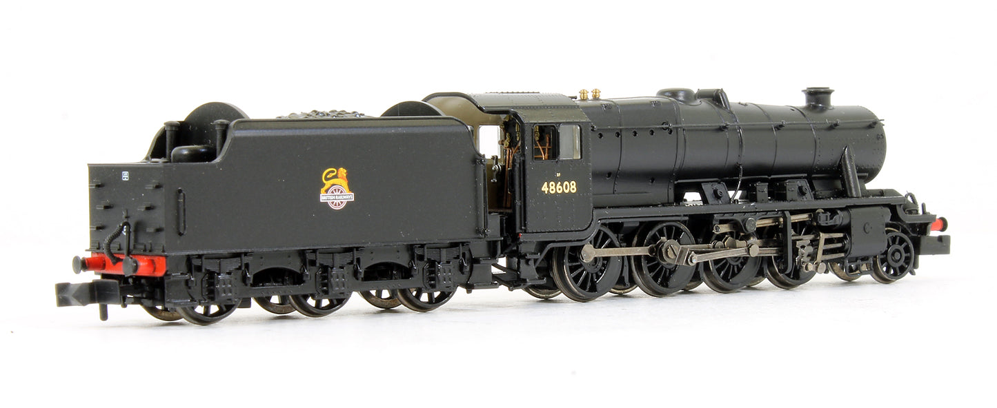 Pre-Owned LMS Stanier Class 8F 48608 BR Black Early Emblem Steam Locomotive
