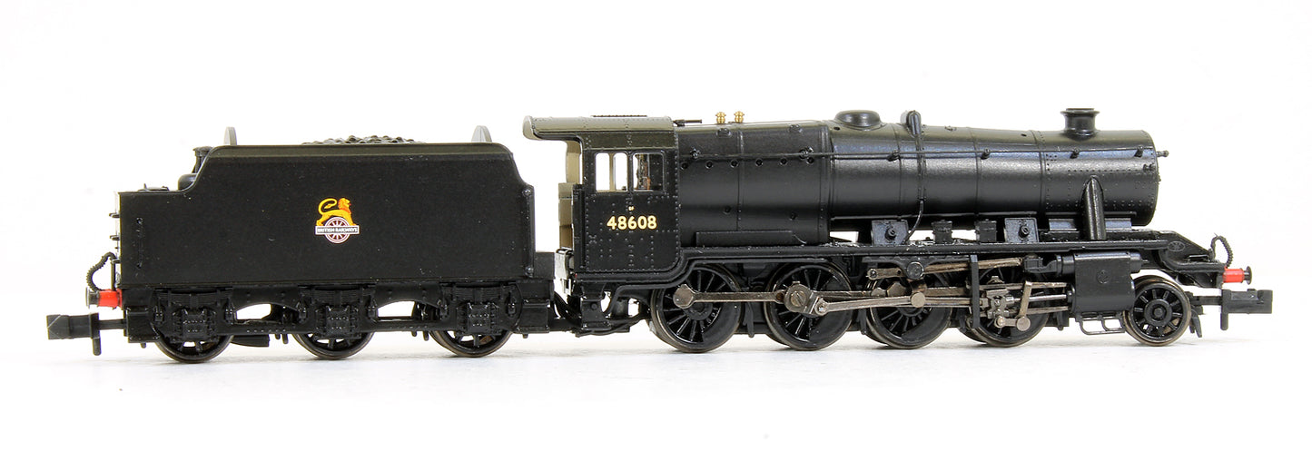 Pre-Owned LMS Stanier Class 8F 48608 BR Black Early Emblem Steam Locomotive